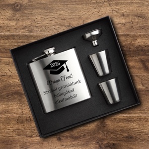 Laposüveg szett , flaska szett ballagási ajándék, Esküvő, Meghívó & Kártya, Tanú felkérő, Mindenmás, MESKA