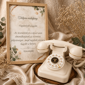 Audio telefonos vendégkönyv - Meska.hu