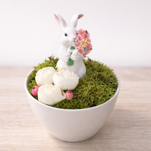 Nyuszis asztal dekoráció , Otthon & Életmód, Dekoráció, Ajtó- és ablak dekoráció, Ajtódísz & Kopogtató, Mindenmás, MESKA