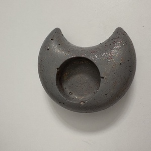 Hold formájú beton mécsestartó - otthon & életmód - gyertya, illat, aroma - mécses és mécsestartó - Meska.hu