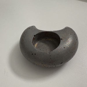 Hold formájú beton mécsestartó - otthon & életmód - gyertya, illat, aroma - mécses és mécsestartó - Meska.hu