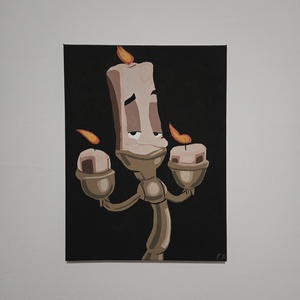 Lumiere, a gyertyatartó - Meska.hu
