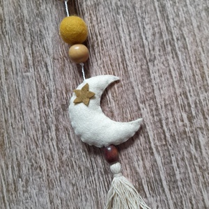 Hőlégballonos-felhős-holdacskás füzér/girland - otthon & életmód - babaszoba, gyerekszoba - babaszoba dekoráció - Meska.hu