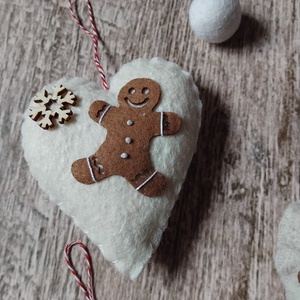 Mézi karácsonyfadísz szett - karácsony - karácsonyi lakásdekoráció - karácsonyfadíszek - Meska.hu