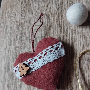 Aranyszarvas karácsonyfadísz szett - karácsony - karácsonyi lakásdekoráció - karácsonyfadíszek - Meska.hu