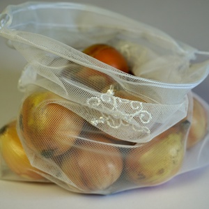 Közepes bevásárló zsák - táska & tok - bevásárlás & shopper táska - zöldség/gyümölcs zsák - Meska.hu