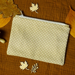 Pöttyös mini neszesszer/ pénztárca - táska & tok - neszesszer - Meska.hu