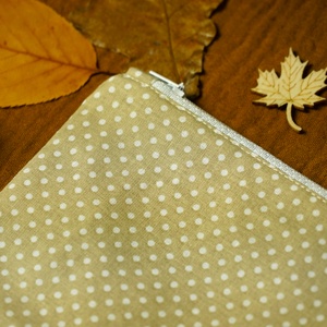 Pöttyös mini neszesszer/ pénztárca - táska & tok - neszesszer - Meska.hu