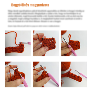 PDF HORGOLÁS MINTA - Tűztövis fejpánt - diy (csináld magad) - szabásminta, útmutató - Meska.hu