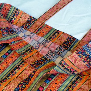 Piros mintás vászontáska / bevásárlótáska / szatyor / pamut válltáska / pakolós táska - táska & tok - bevásárlás & shopper táska - shopper, textiltáska, szatyor - Meska.hu