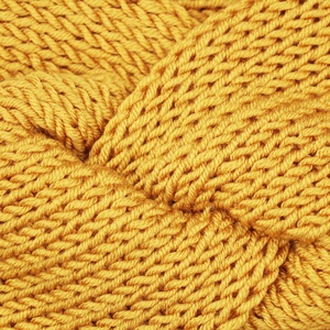 Mustárszínű kötött fülpánt / csavart fülmelegítő / fülvédő - ruha & divat - sál, sapka, kendő - fejpánt - Meska.hu