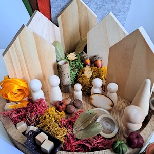 Alkotó mesedoboz - Deluxe varázsfalu szett - diy (csináld magad) - egységcsomag - Meska.hu