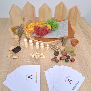 Alkotó mesedoboz - Deluxe varázsfalu szett - diy (csináld magad) - egységcsomag - Meska.hu