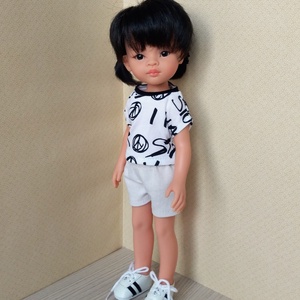 Paola Reina sort két pólóval - játék & sport - baba & babaház - játékbaba, babakellék - Meska.hu