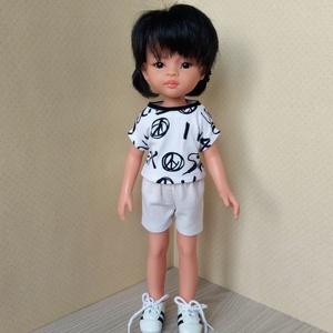 Paola Reina sort két pólóval - játék & sport - baba & babaház - játékbaba, babakellék - Meska.hu