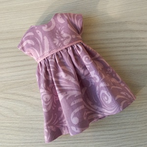 Paola Reina mályva öves ruha  - játék & sport - baba & babaház - játékbaba, babakellék - Meska.hu