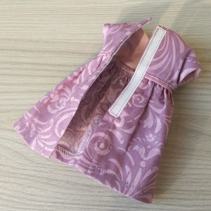 Paola Reina mályva öves ruha  - játék & sport - baba & babaház - játékbaba, babakellék - Meska.hu