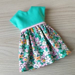 Paola Reina rózsaszín öves ruha - játék & sport - baba & babaház - játékbaba, babakellék - Meska.hu