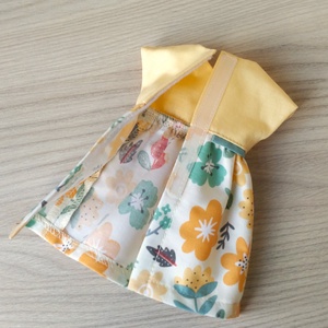 Paola Reina vanília sárga ruha  - játék & sport - baba & babaház - játékbaba, babakellék - Meska.hu