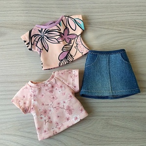 Paola Reina farmer szoknya két pólóval - játék & sport - baba & babaház - játékbaba, babakellék - Meska.hu