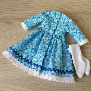 Világoskék néptáncos ruha Paola Reina babáknak - játék & sport - baba & babaház - játékbaba, babakellék - Meska.hu