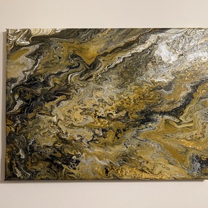 Örvénylő valóság 40 cm X 30 cm - otthon & életmód - dekoráció - kép & falikép - vászonkép - Meska.hu