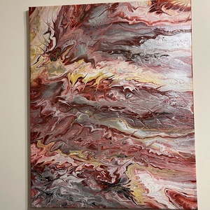 Színörvény 40 cm X 50 cm - otthon & életmód - dekoráció - kép & falikép - vászonkép - Meska.hu