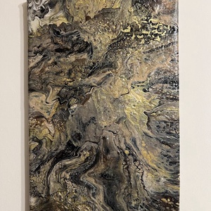 Rejtett dimenziók I. 20 cm X 30 cm, Otthon & Életmód, Dekoráció, Kép & Falikép, Vászonkép, Festészet, MESKA