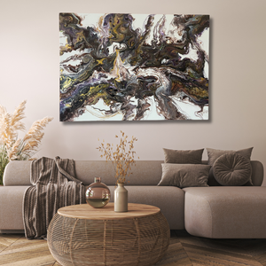 Misztikus örvény 70 cm X 50 cm, Otthon & Életmód, Dekoráció, Kép & Falikép, Vászonkép, Festészet, MESKA
