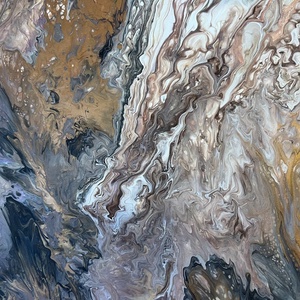 Aranypor a szélben 100 cm X 70 cm - otthon & életmód - dekoráció - kép & falikép - vászonkép - Meska.hu