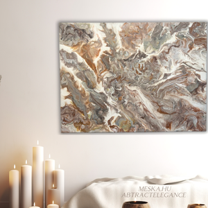 Őszi kavargás 40 cm X 30 cm, Otthon & Életmód, Dekoráció, Kép & Falikép, Vászonkép, Festészet, MESKA