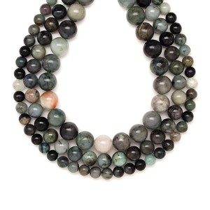 Smaragd golyó AB 8mm  ékszerkészítő alapanyag (füzér), Kellékek & szerszámok, Ásvány alapanyag, Ásványfüzér, , MESKA