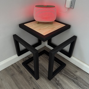 Különleges éjjeliszekrény, sarokasztal, egyedi virágtartó. - otthon & életmód - bútor - asztal - Meska.hu