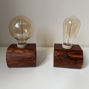 Éjjeli lámpa vagy ahogy én hívom Éji Gerendácska ( Egyedi, 50 éves fagerendából ) - Meska.hu