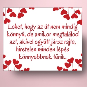 Valentin napi üveg címke - piros hőlégballonnal és szívekkel - élelmiszer - alkoholos italok - Meska.hu