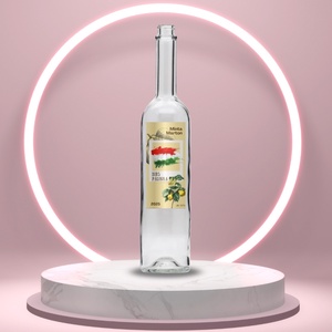 Birs pálinka - öntapadós üveg címke - rajzolt birssel és magyar zászlóval, Élelmiszer, Alkoholos italok, , MESKA