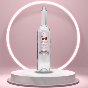 Cseresznye pálinka - öntapadós üveg címke - rusztikus hatású, Élelmiszer, Alkoholos italok, , MESKA