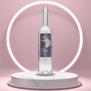 Füge pálinka - öntapadós üveg címke - kortárs absztrakt stílusú, Élelmiszer, Alkoholos italok, , MESKA