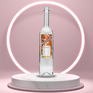 Homoktövis pálinka - öntapadós üveg címke - intenzív, meleg narancs háttérrel, Élelmiszer, Alkoholos italok, , MESKA