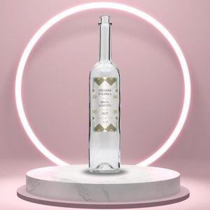 Zölddió pálinka - öntapadós üveg címke - pasztell színek papír textúrával, Élelmiszer, Alkoholos italok, , MESKA