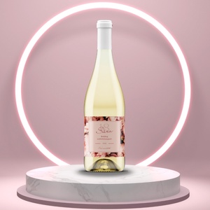 Születésnapi öntapadós üveg címke - rózsákkal romantikus stílusban, Élelmiszer, Alkoholos italok, , MESKA