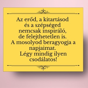 Nő napi üveg címke - sárga tulipánnal - élelmiszer - alkoholos italok - Meska.hu