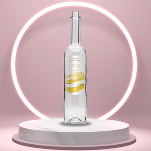 Birs pálinka - öntapadós üveg címke - festett hullám mintával, Élelmiszer, Alkoholos italok, , MESKA