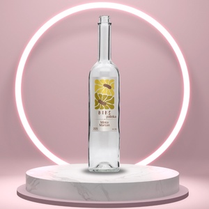 Birs pálinka - öntapadós üveg címke - modern virágokkal , Élelmiszer, Alkoholos italok, , MESKA