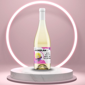 Horoszkópos öntapadós üveg címke - Oroszlán nő, Élelmiszer, Alkoholos italok, , MESKA