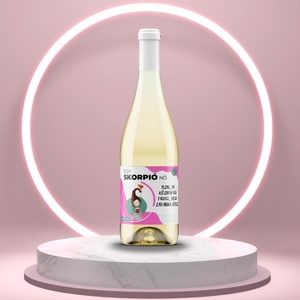 Horoszkópos öntapadós üveg címke - Skorpió nő, Élelmiszer, Alkoholos italok, , MESKA
