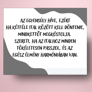 Horoszkópos öntapadós üveg címke - Mérleg férfi - élelmiszer - alkoholos italok - Meska.hu
