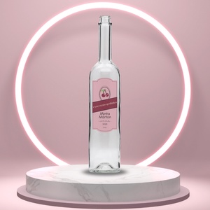 Cseresznye pálinka - öntapadós üveg címke - klasszikus stílusú, Élelmiszer, Alkoholos italok, , MESKA