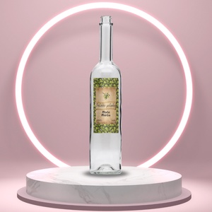 Zölddió pálinka - öntapadós üveg címke -  textúrált zölddiókkal, Élelmiszer, Alkoholos italok, , MESKA