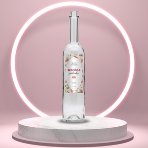 Szamóca pálinka - öntapadós üveg címke - kézzel rajzolt szamócákkal, Élelmiszer, Alkoholos italok, , MESKA
